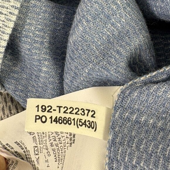 Tommy Bahama Reversible Barrier Beach Flip Crew Shirt Mens XXXL Gray Blue Lot - Picture 8 of 13